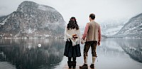 Winterliche Hochzeit in Hallstatt