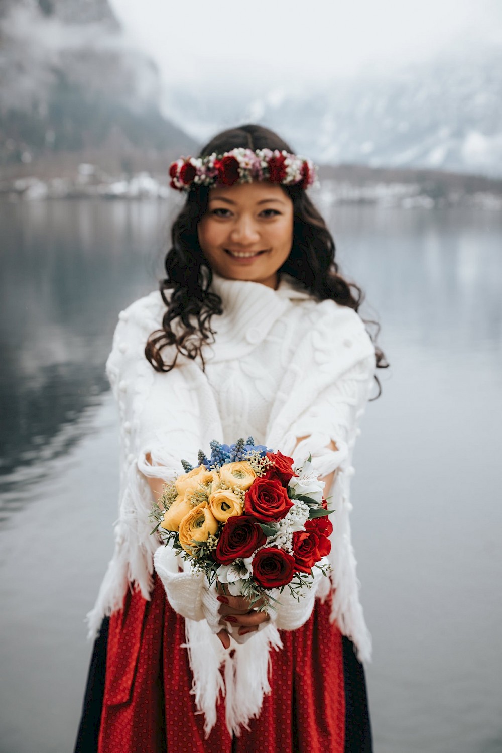 reportage Winterliche Hochzeit in Hallstatt 5