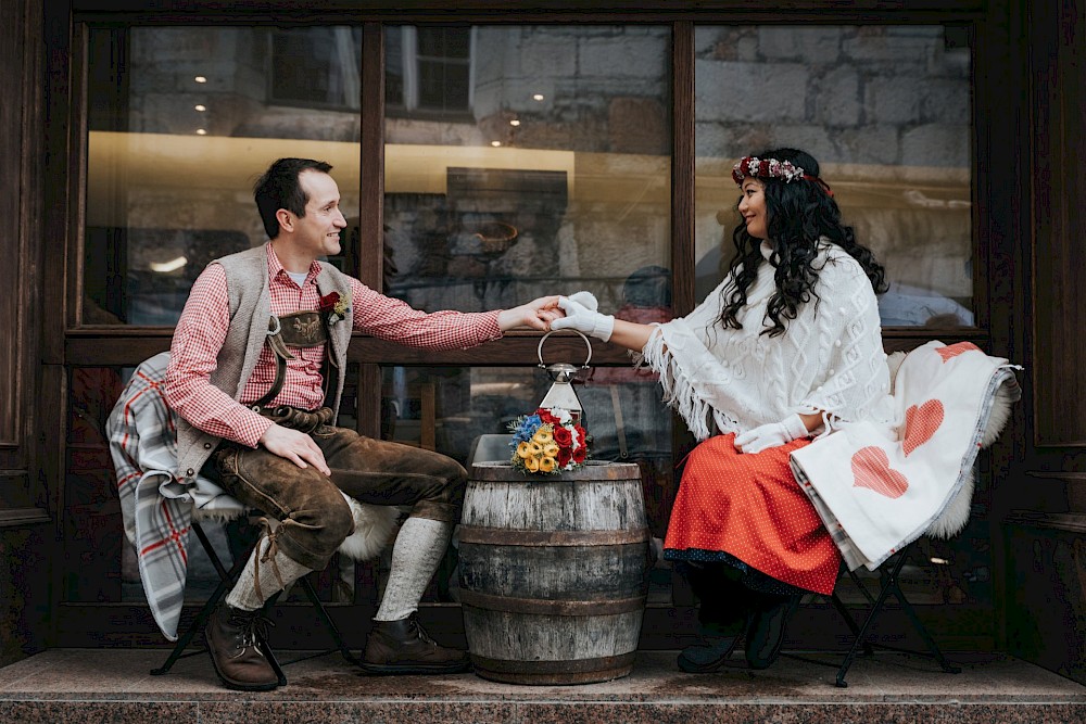 reportage Winterliche Hochzeit in Hallstatt 7