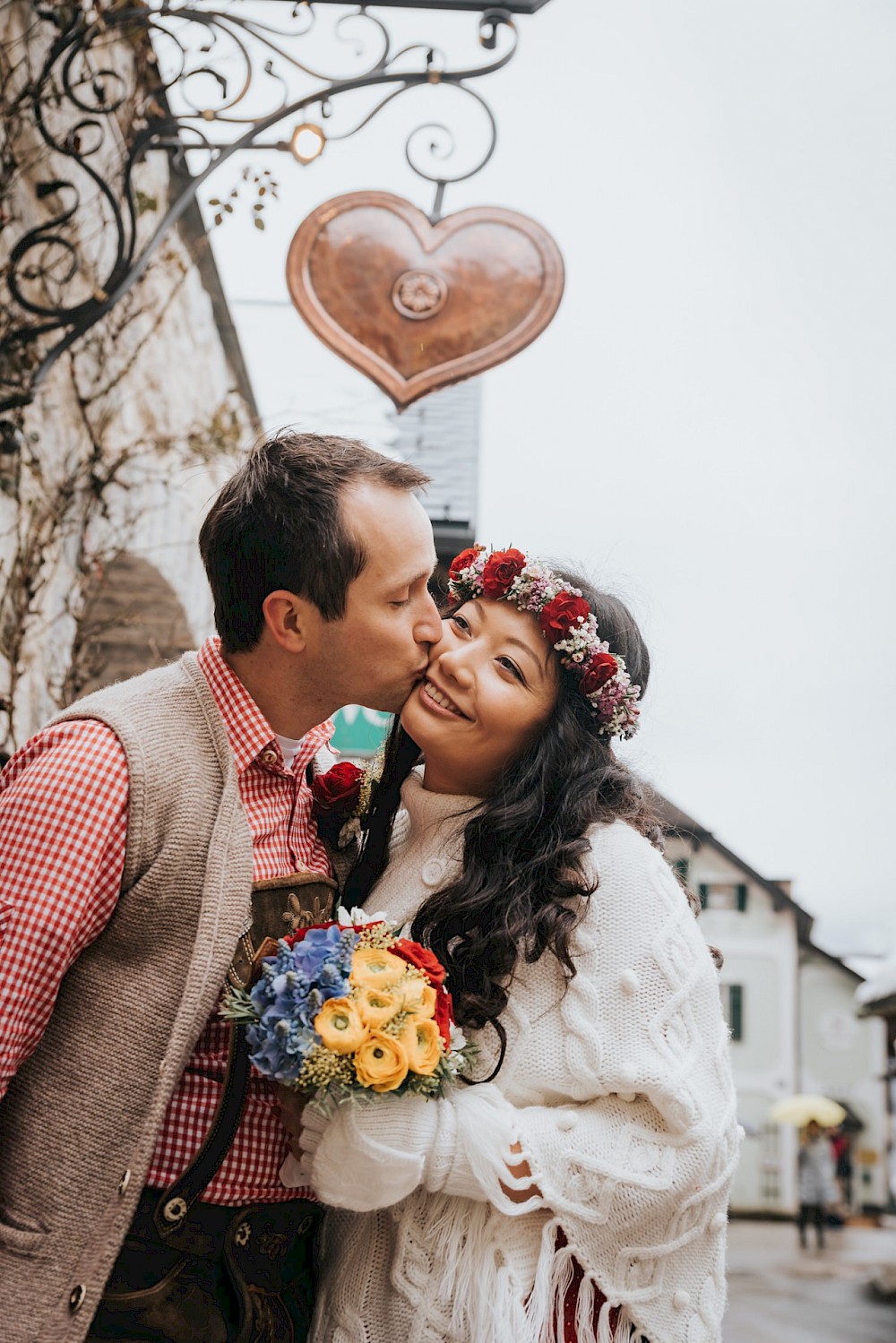 reportage Winterliche Hochzeit in Hallstatt 14