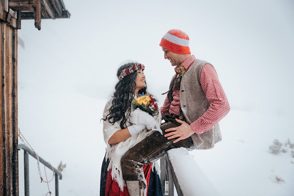 reportage Winterliche Hochzeit in Hallstatt 23