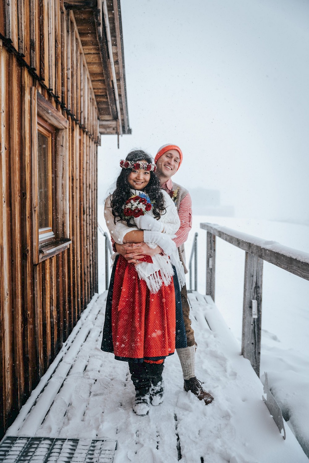 reportage Winterliche Hochzeit in Hallstatt 25