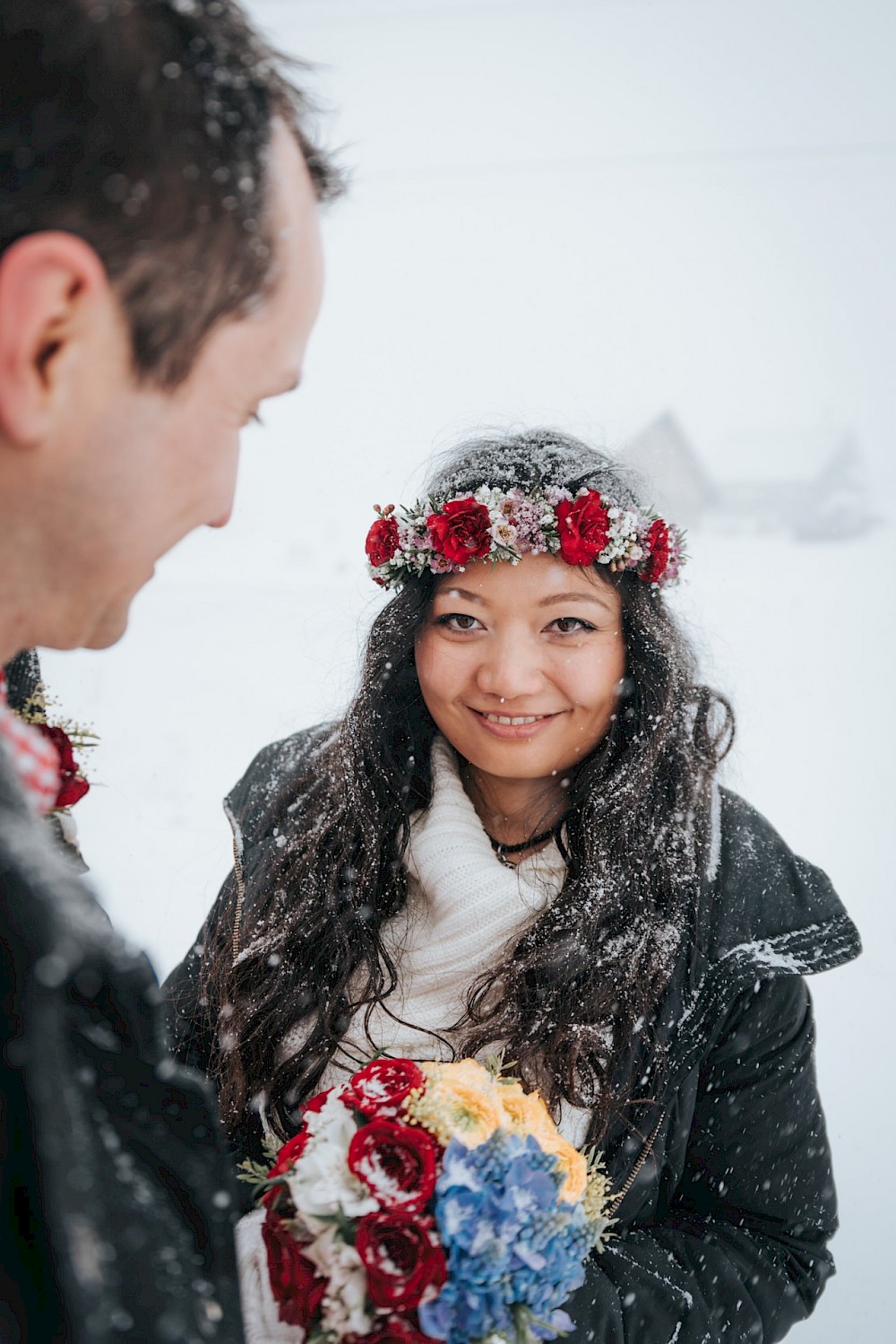 reportage Winterliche Hochzeit in Hallstatt 26