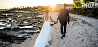 Strandhochzeit von Lisa und Daniel in Zypern