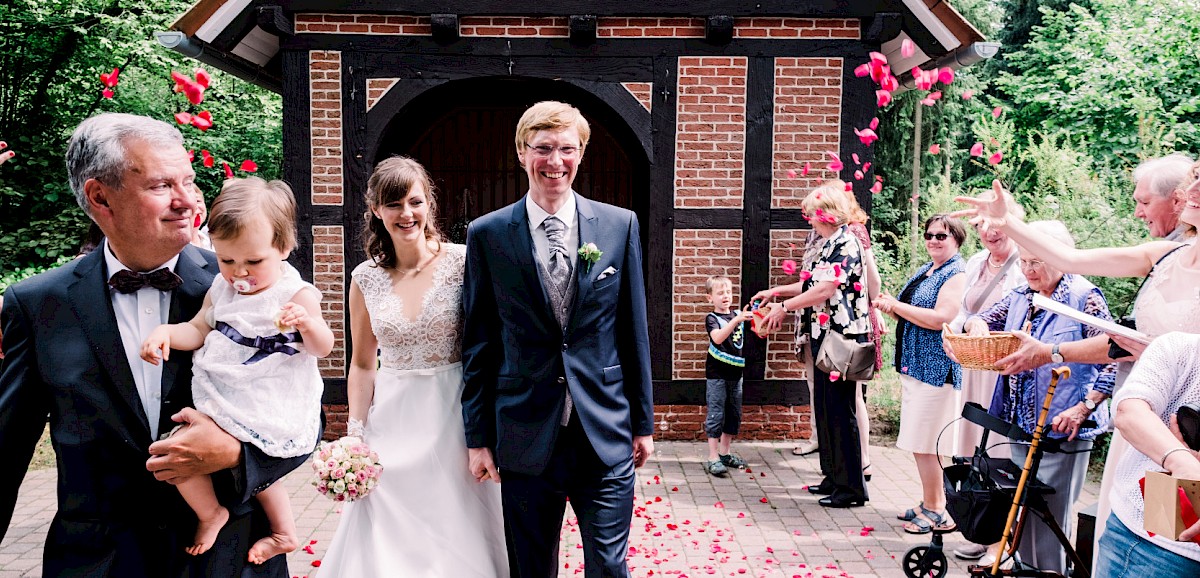 Eine sommerliche Hochzeit auf dem Klostergut Wienhausen