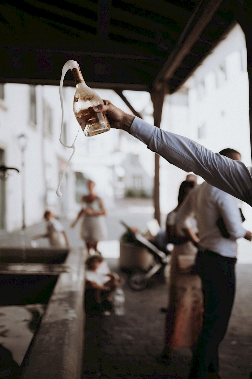 reportage Party auf dem Weingut 11