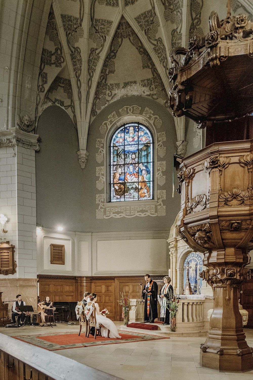 reportage Hochzeit in der Michaeliskirche Leipzig 14