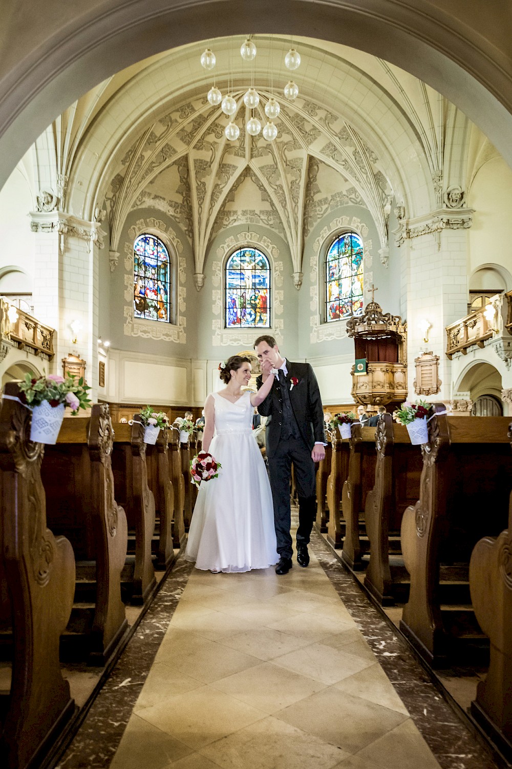 reportage Hochzeit in der Michaeliskirche Leipzig 15