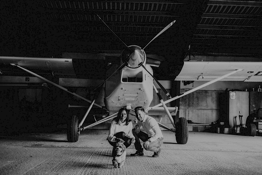 reportage Pre-Wedding Shooting auf dem Flugplatz 10