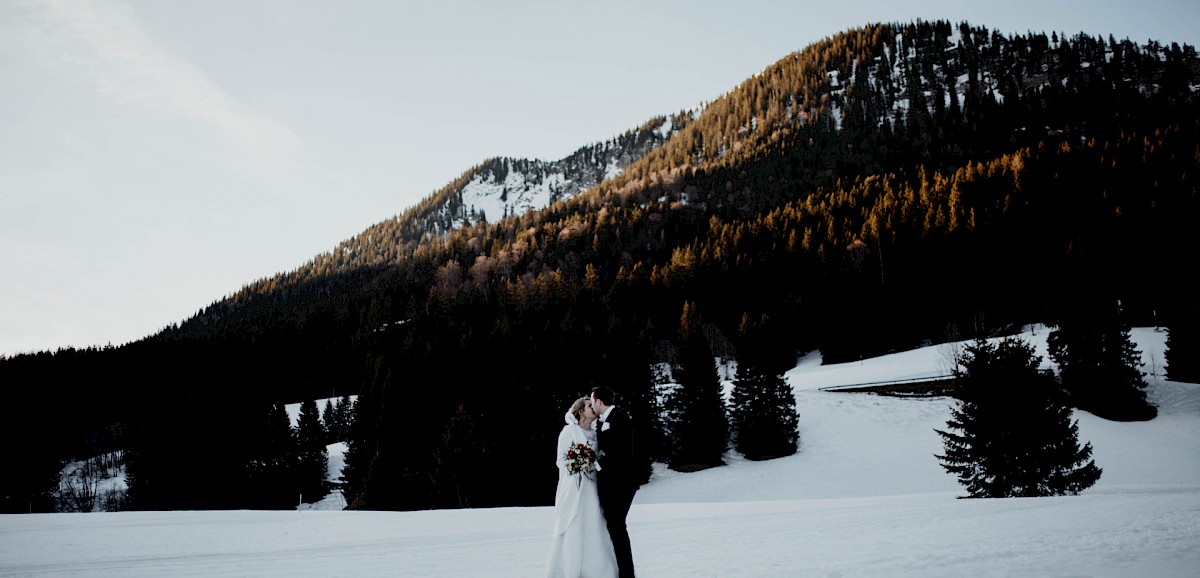 Traumhochzeit im Winter