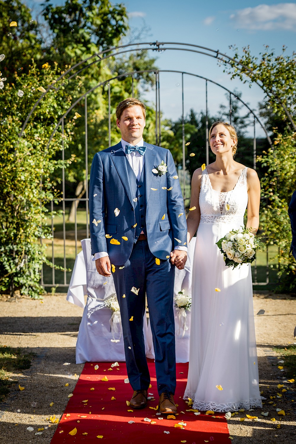 reportage Traumhochzeit auf Schloss Vollrads im Rheingau 42