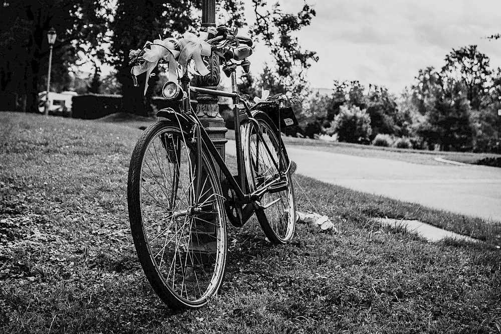 reportage Eine Hochzeit auf dem Fahrrad im Schloss Neutrauchburg 2