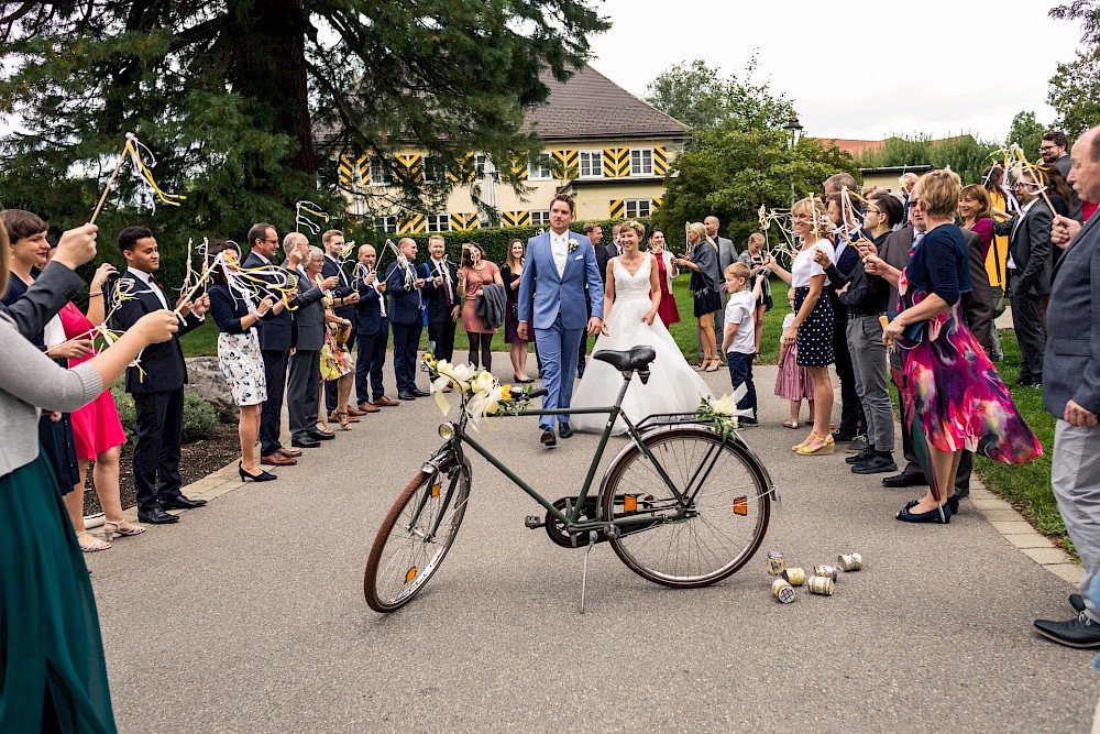 reportage Eine Hochzeit auf dem Fahrrad im Schloss Neutrauchburg 40