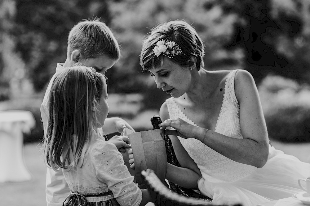 reportage Eine Hochzeit auf dem Fahrrad im Schloss Neutrauchburg 49